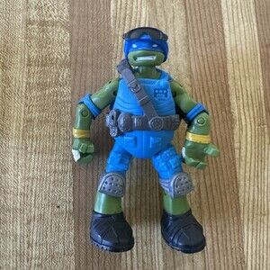 TMNT "Cloud Cruisin' Leo" Action Figure Leonardo TMNT Viacom 2013 HTF 4.5" Used